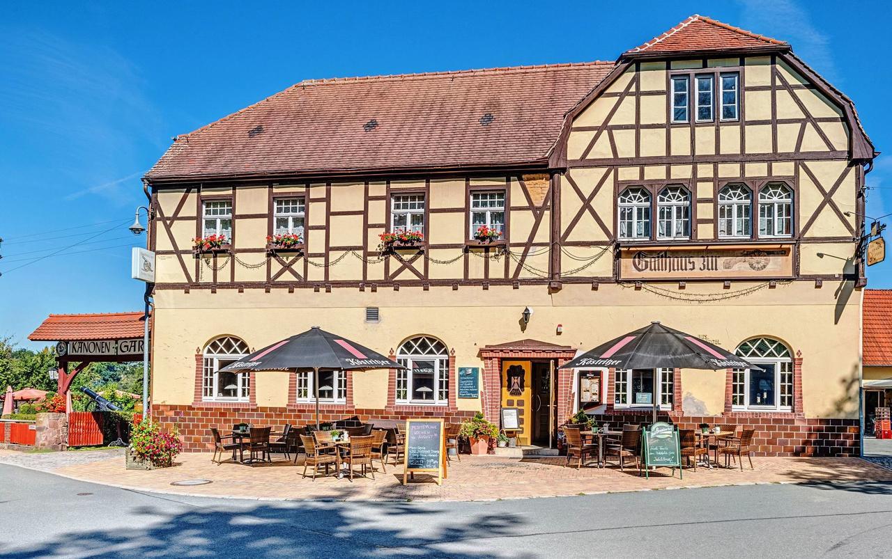 Hotel Zur Kanone Tautenhain Kültér fotó